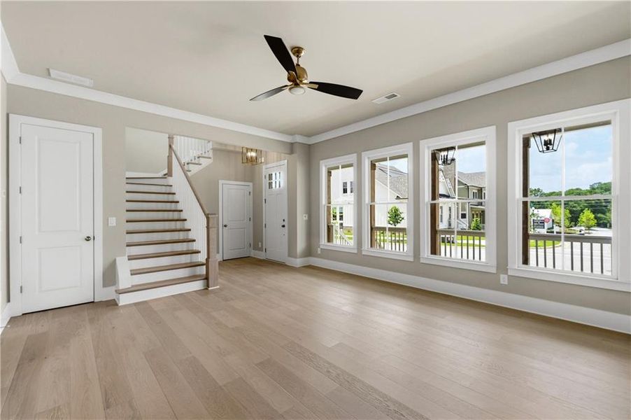 Spacious, unfurnished interior of a new home in , Milton (Image 28).
