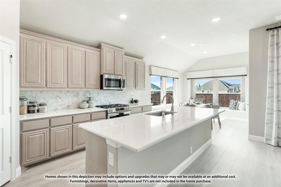 Furnished interior view inside a new home in Hampton Park, Glenn Heights (Image 9).