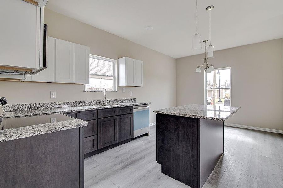 Furnished interior view inside a new home in , Fort Worth (Image 11).