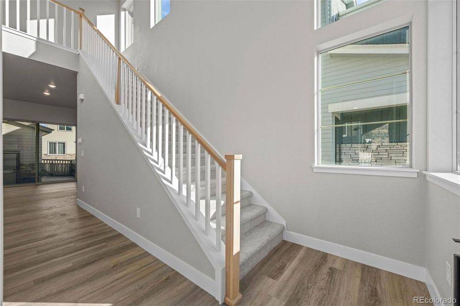 Spacious, unfurnished interior of a new home in Painted Prairie, Aurora (Image 20). Spacious, unfurnished interior of a new home in Painted Prairie, Aurora (Image 20).
