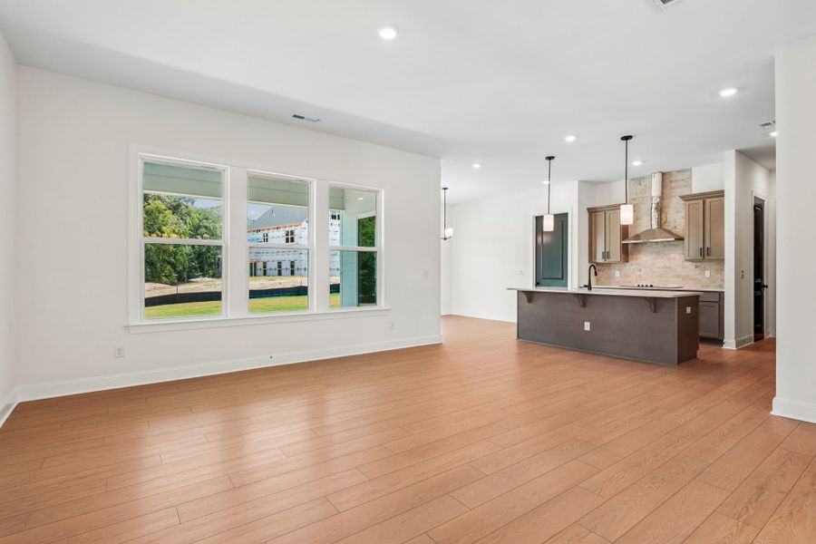 Representative unfurnished interior of a home built from the Lure by Caruso Homes in Blue Run, Raleigh (Image 15). Representative unfurnished interior of a home built from the Lure by Caruso Homes in Blue Run, Raleigh (Image 15).