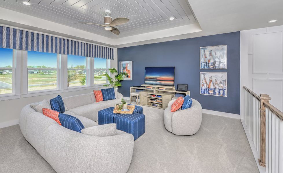 Furnished interior view inside a new home in Oakmont, Gainesville (Image 33).