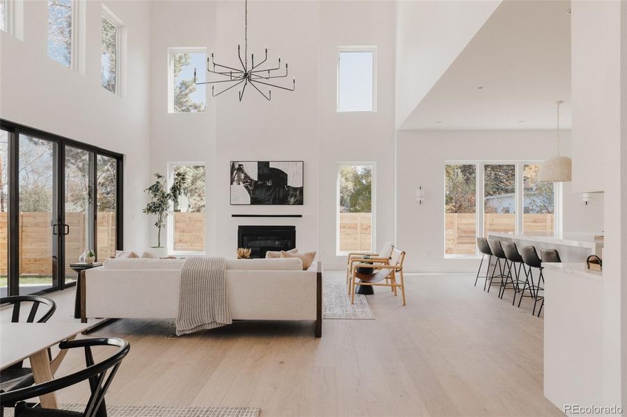 Furnished interior view inside a new home in , Wheat Ridge (Image 8).