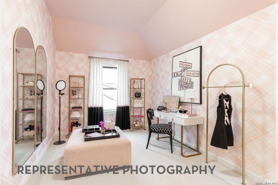 Furnished interior view inside a new home in Esperanza, Boerne (Image 22).