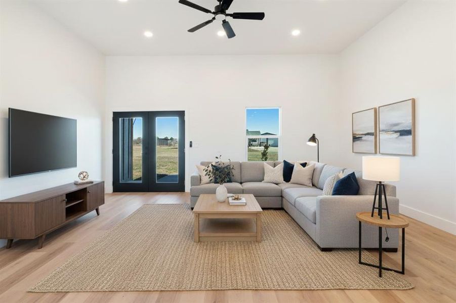 Furnished interior view inside a new home in , Sumner (Image 5).