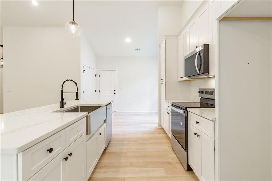 Furnished interior view inside a new home in , Murrayville (Image 11).