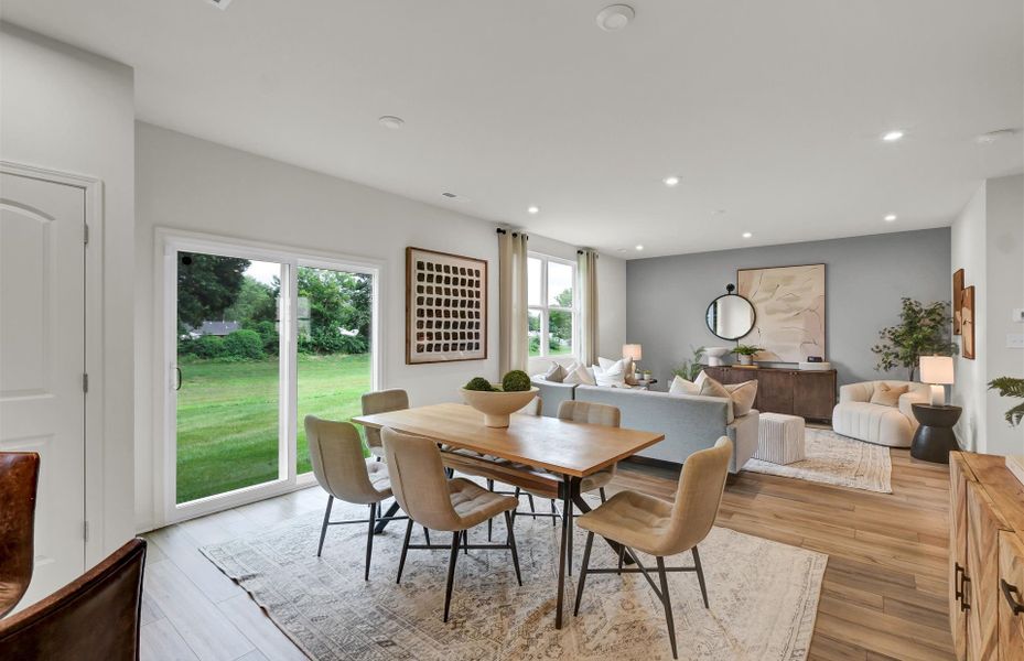 Representative furnished interior of a home built from the Aspire by Pulte Homes in Wimberly, Willow Spring (Image 16).