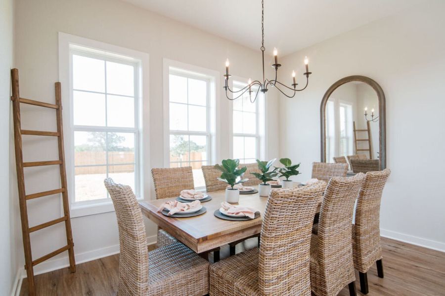 Representative furnished interior of a home built from the The Caroline by Reece Homes in Traditions, Bryan (Image 3). Representative furnished interior of a home built from the The Caroline by Reece Homes in Traditions, Bryan (Image 3).