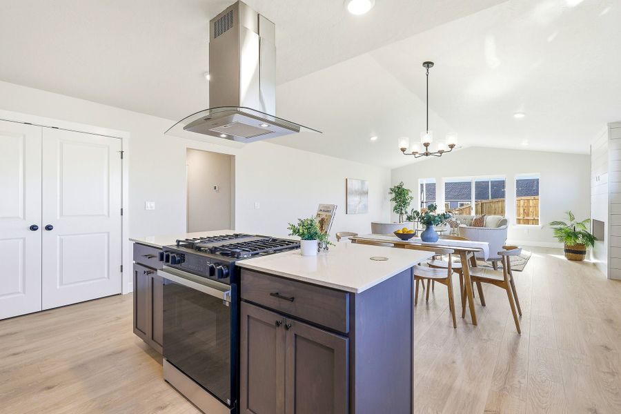 Furnished interior view inside a new home in Feather Ridge, Redmond (Image 37).