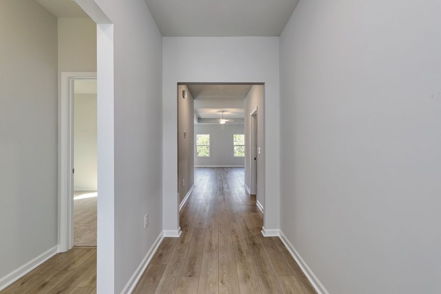 Spacious, unfurnished interior of a new home in Jordan Grove, Conway (Image 13). Spacious, unfurnished interior of a new home in Jordan Grove, Conway (Image 13).