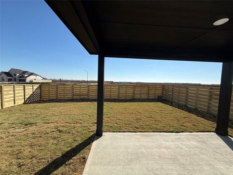 Exterior details and patio area of a home in Austin Point, Richmond (Image 18).