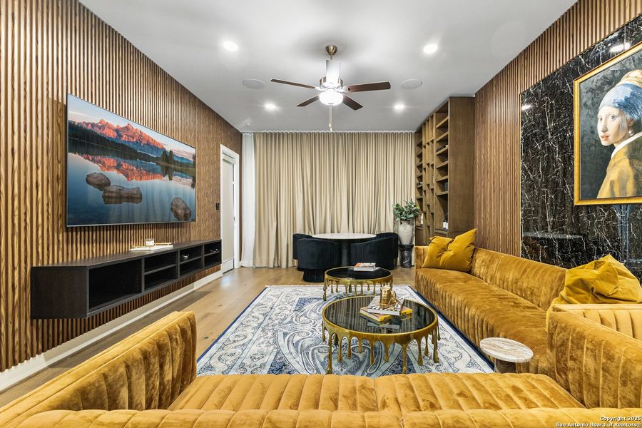 Furnished interior view inside a new home in , San Antonio (Image 36).