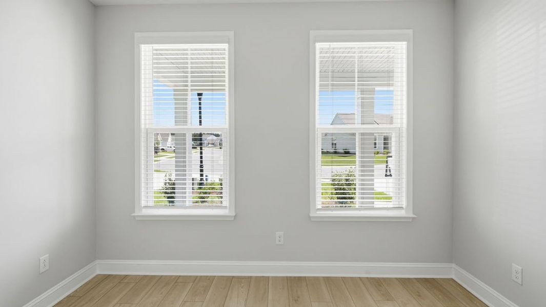 Spacious, unfurnished interior of a new home in Midpoint at New Riverside, Bluffton (Image 21). Spacious, unfurnished interior of a new home in Midpoint at New Riverside, Bluffton (Image 21).