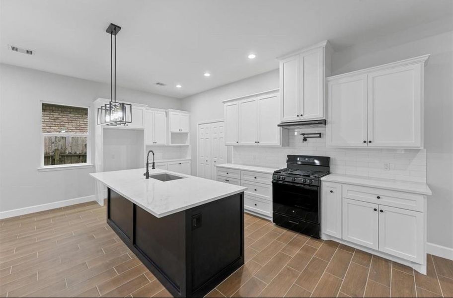 Open kitchen and dining intentionally designed for easy entertaining and family meals Open kitchen and dining intentionally designed for easy entertaining and family meals