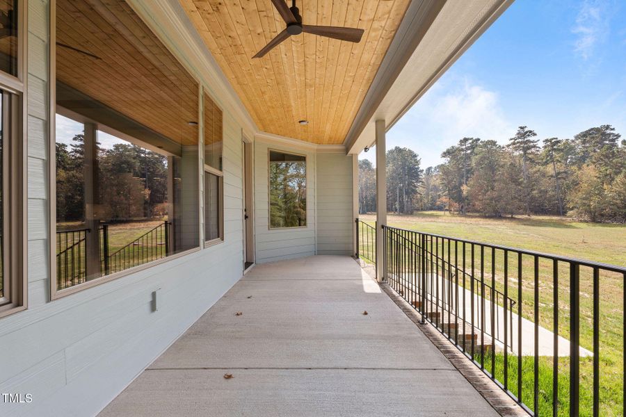 Back Covered Porch