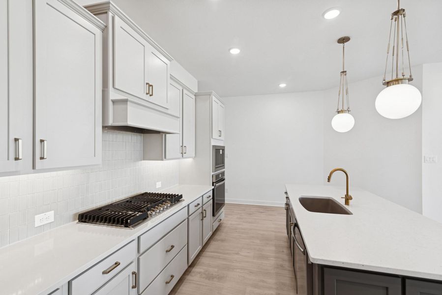 Furnished interior view inside a new home in Brookewater 55’ Homesites, Rosenberg (Image 11). Furnished interior view inside a new home in Brookewater 55’ Homesites, Rosenberg (Image 11).