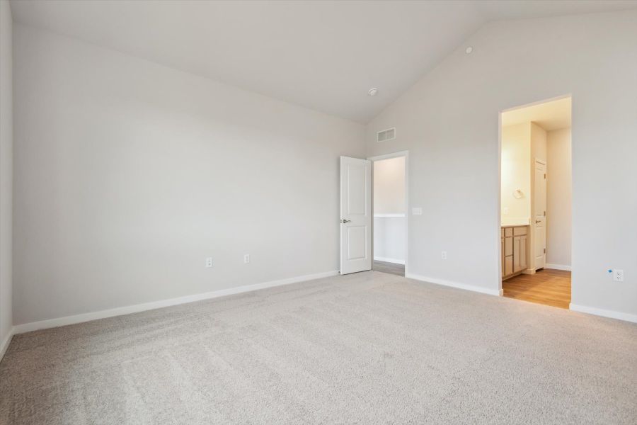A room with white walls.