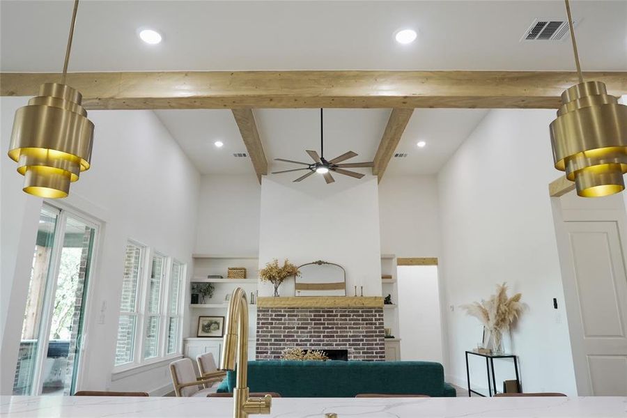 Furnished interior view inside a new home in , Weatherford (Image 13). Furnished interior view inside a new home in , Weatherford (Image 13).