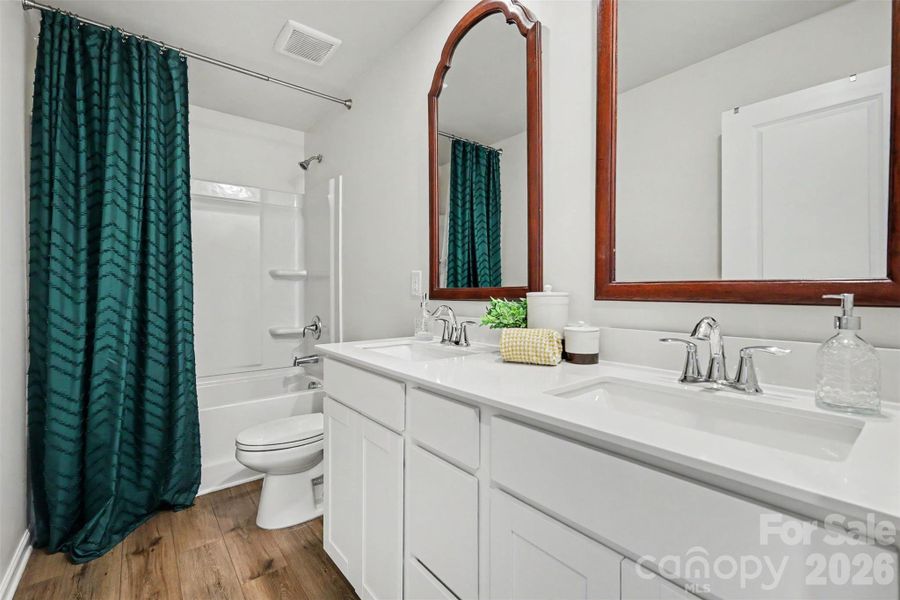 Furnished interior view inside a new home in Walkers Mill, Edgemoor (Image 23).