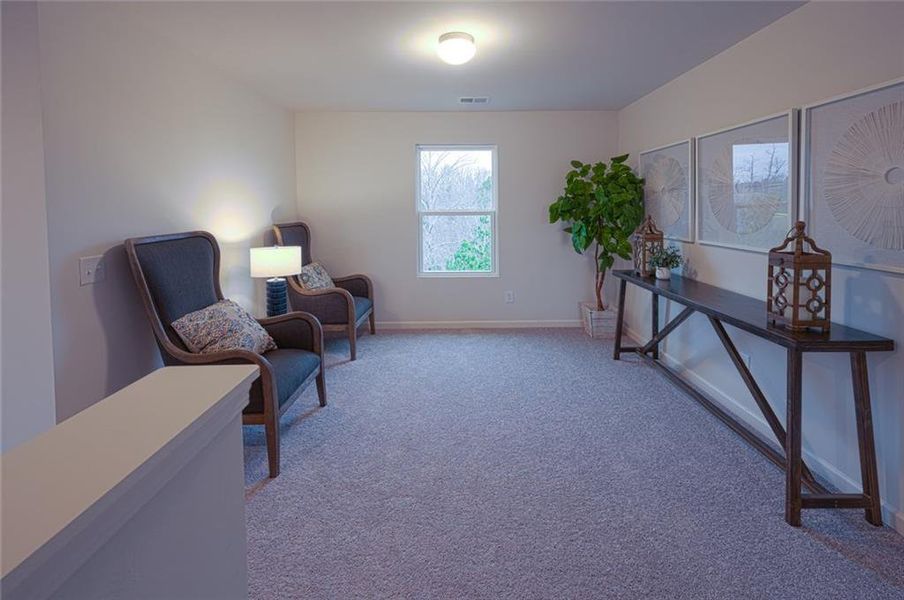 Furnished interior view inside a new home in , Macon (Image 10).