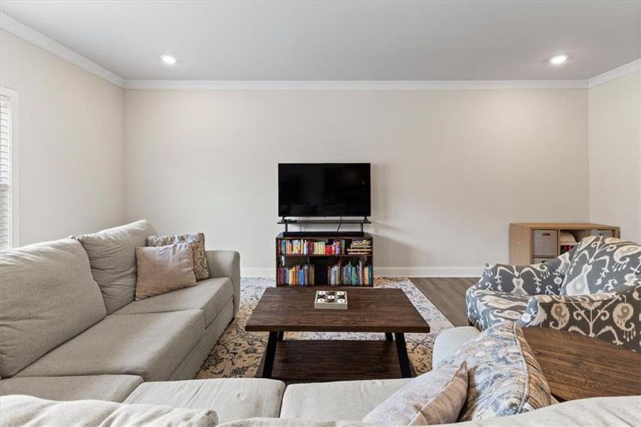 Furnished interior view inside a new home in Crofton Place Enclave, Snellville (Image 35).