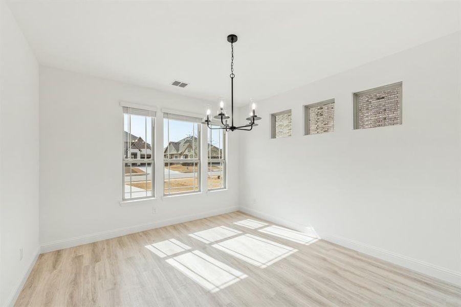 Spacious, unfurnished interior of a new home in Terracina, Rockwall (Image 19). Spacious, unfurnished interior of a new home in Terracina, Rockwall (Image 19).