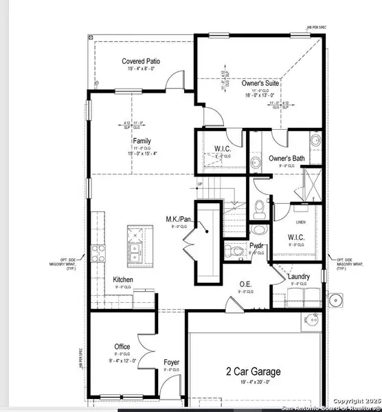 2D floor plan layout of this home in Weston Oaks, San Antonio, TX (Image 3). 2D floor plan layout of this home in Weston Oaks, San Antonio, TX (Image 3).