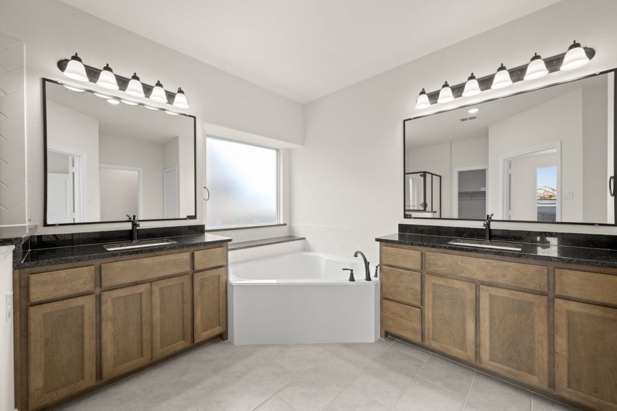 Furnished interior view inside a new home in Mockingbird Hills, Joshua (Image 9).