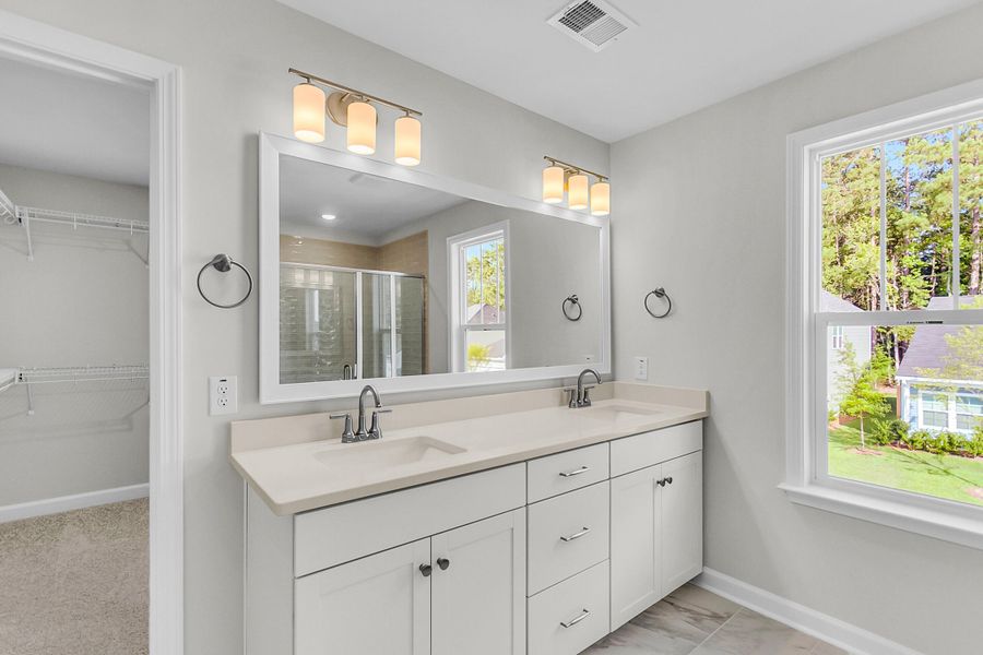 Furnished interior view inside a new home in Six Oaks, Summerville (Image 12).