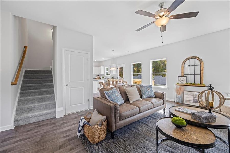Furnished interior view inside a new home in , Crawford (Image 14).