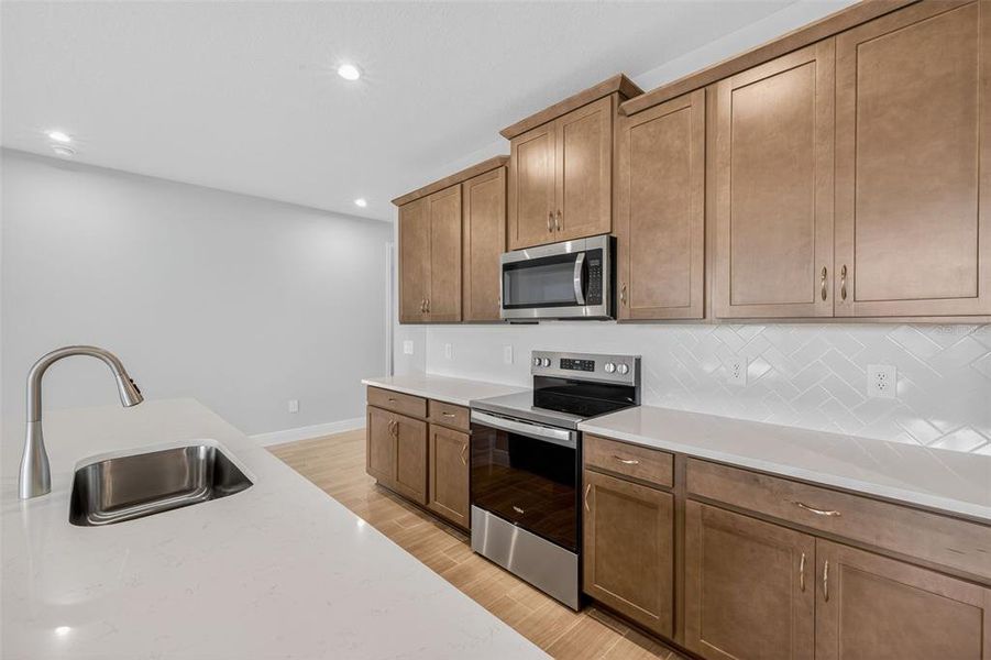 Close-up of interior finishes inside a home in Windwater, Parrish (Image 13).