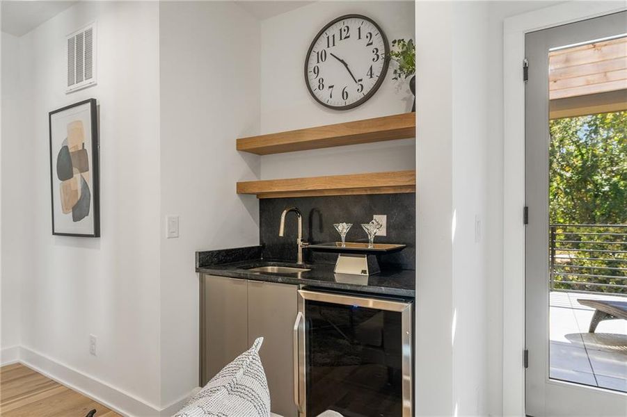 Furnished interior view inside a new home in Freedom Townhomes, Atlanta (Image 4).