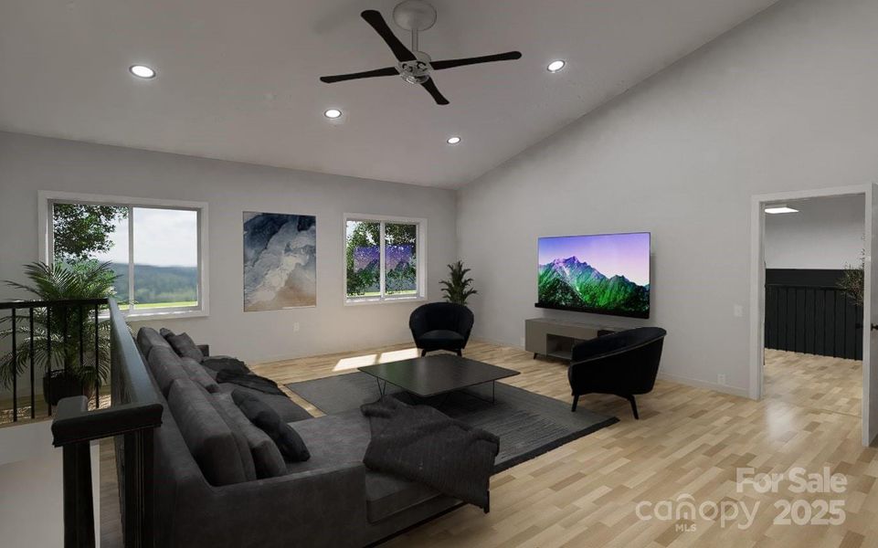 Furnished interior view inside a new home in , Statesville (Image 4).