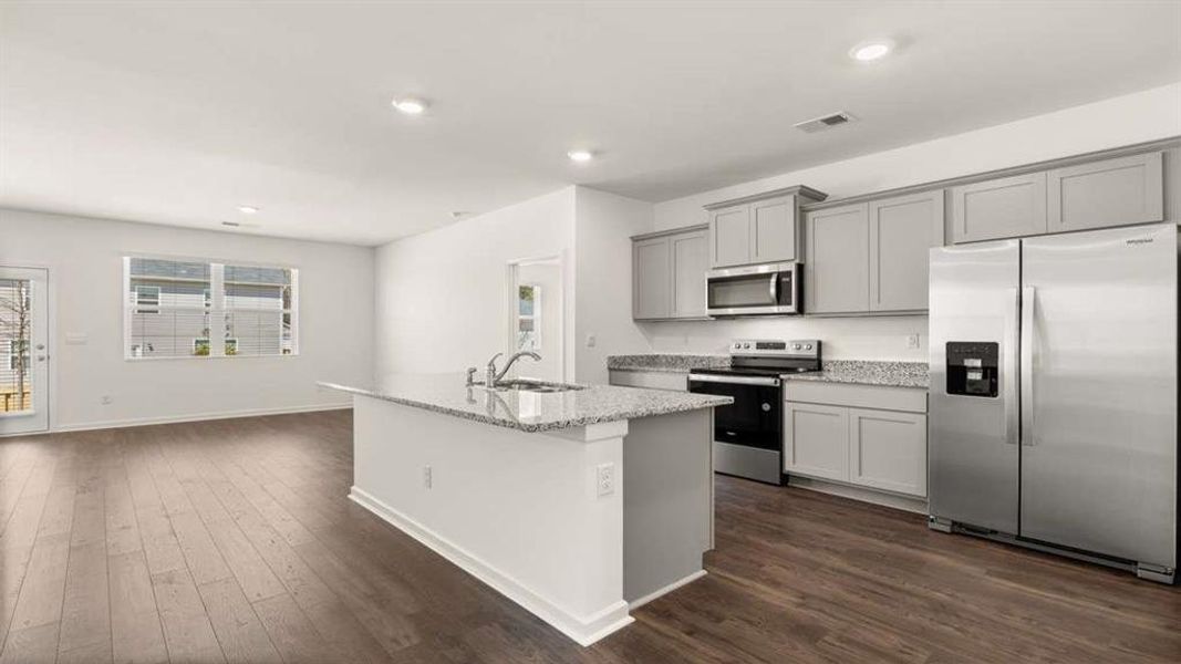 Furnished interior view inside a new home in Champion's Run, Lithonia (Image 8).