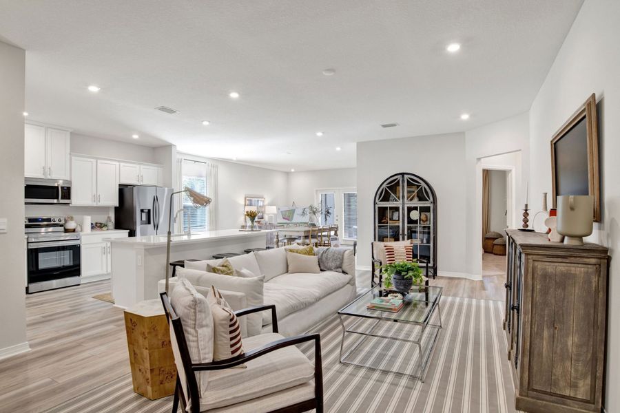 Representative furnished interior of a home built from the Ashton by Maronda Homes in Bellview Pointe, Bellview (Image 11). Representative furnished interior of a home built from the Ashton by Maronda Homes in Bellview Pointe, Bellview (Image 11).