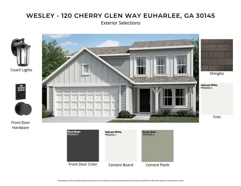 Sample of building materials used in homes in Cherry Glen, Euharlee (Image 3). Sample of building materials used in homes in Cherry Glen, Euharlee (Image 3).