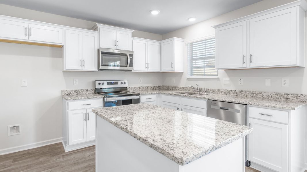 Furnished interior view inside a new home in Aspen Place, Thomasville (Image 6).