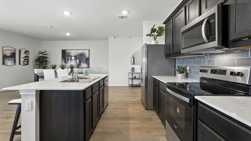 Furnished interior view inside a new home in Waverly Estates, Josephine (Image 13).