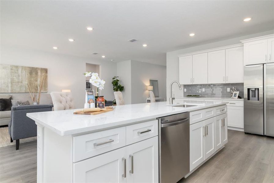 Furnished interior view inside a new home in , Lecanto (Image 4).