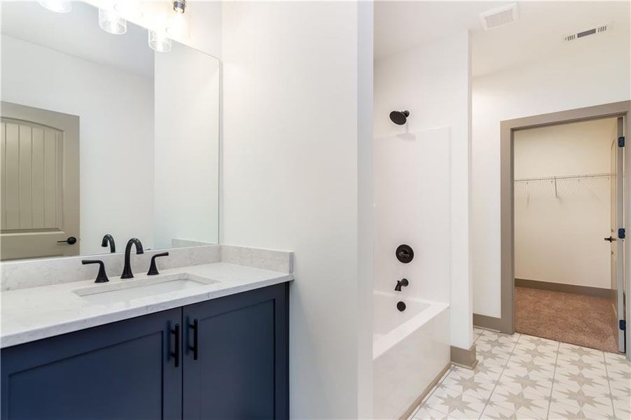 Furnished interior view inside a new home in , Ellijay (Image 4).