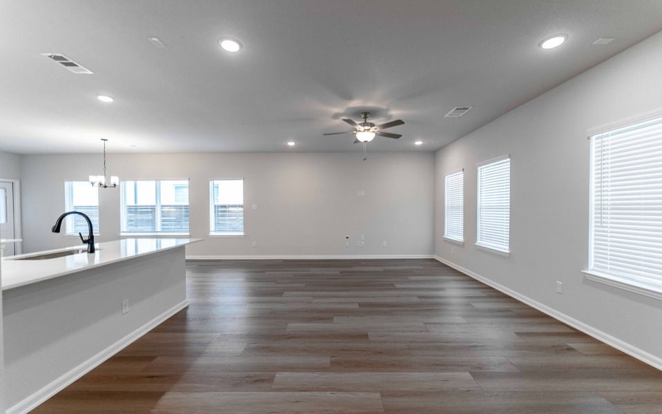 Spacious, unfurnished interior of a new home in Solterra, Mesquite (Image 8). Spacious, unfurnished interior of a new home in Solterra, Mesquite (Image 8).