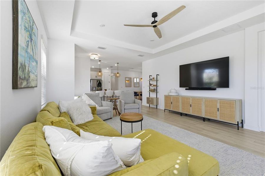 Furnished interior view inside a new home in , Bradenton (Image 10). Furnished interior view inside a new home in , Bradenton (Image 10).