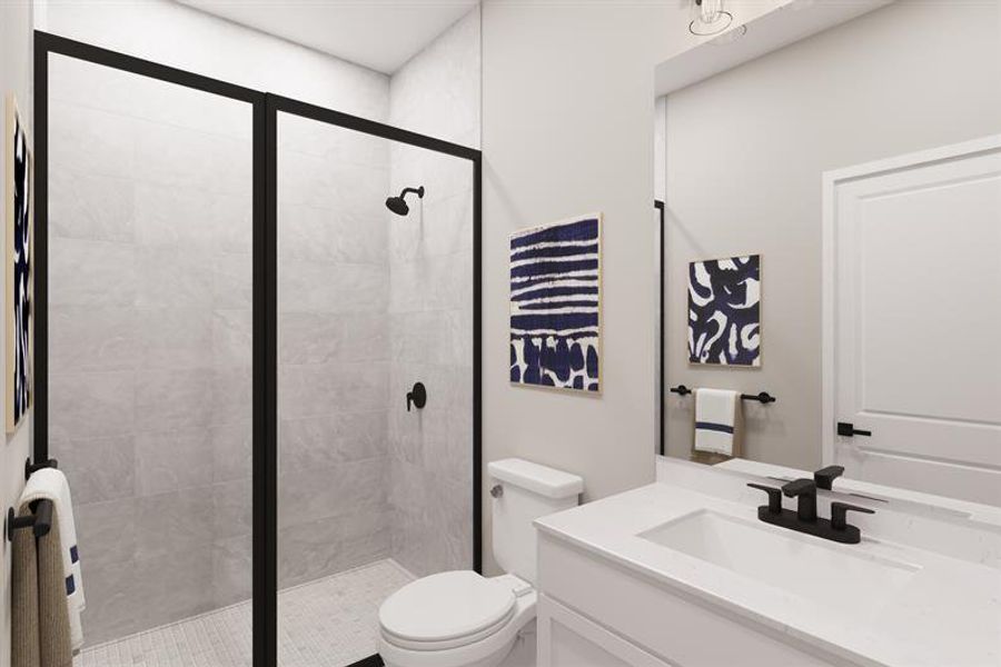 Representative furnished interior of a home built from the Silverleaf by Ryan Homes in Grande Dunes North Village, Longs (Image 12).