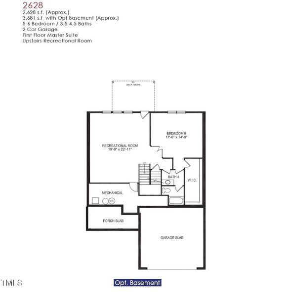 The 2628 Brochure Basement