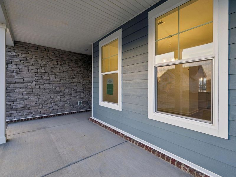 Exterior details and patio area of a home in Calista Farms, White House (Image 3).