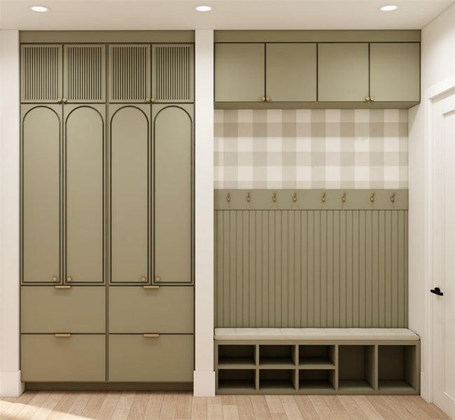 Furnished interior view inside a new home in , Dallas (Image 14).