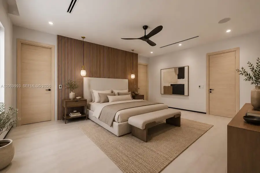 Furnished interior view inside a new home in , Fort Lauderdale (Image 3).