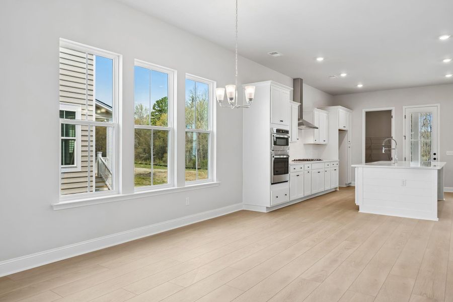 Spacious, unfurnished interior of a new home in Heron's Walk at Summers Corner, Summerville (Image 32).