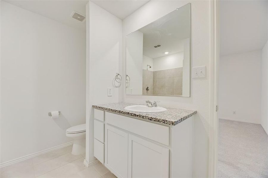 Furnished interior view inside a new home in , Forney (Image 5). Furnished interior view inside a new home in , Forney (Image 5).