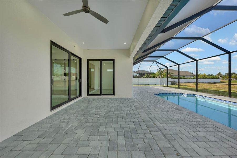 Exterior details and patio area of a home in , Cape Coral (Image 23). Exterior details and patio area of a home in , Cape Coral (Image 23).